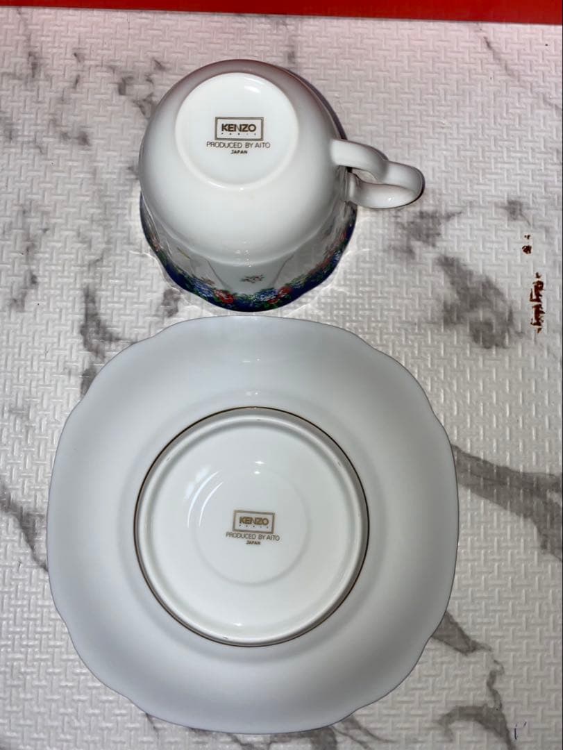 KENZO PARIS カップ＆ソーサー 2客セット — image 3
