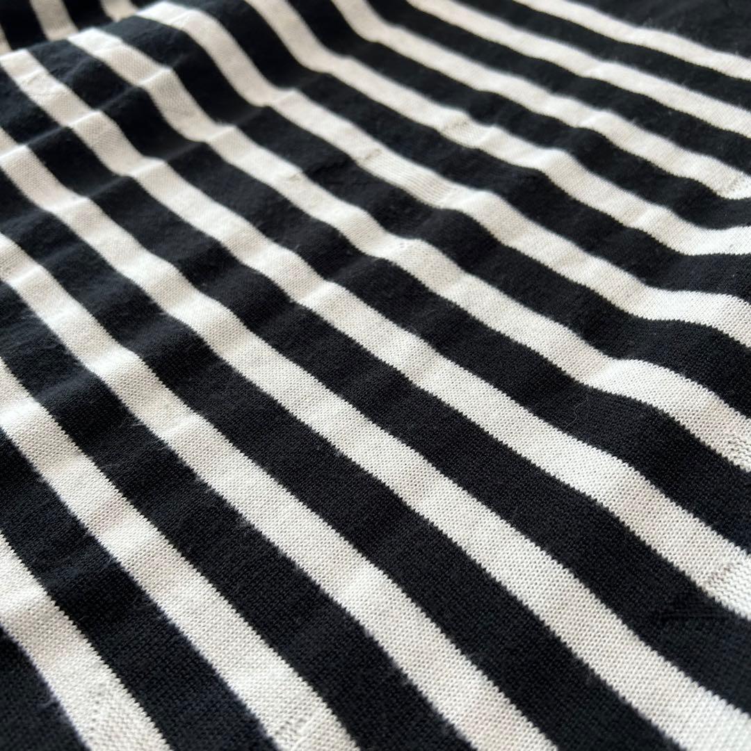 AZUL by moussy スターボーダー長袖クルーネック ニット XS — image 5