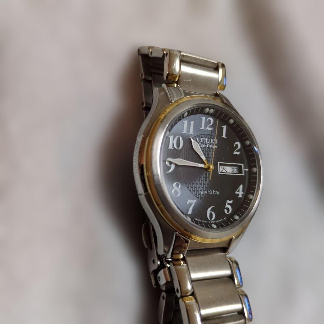 美品　稼働中　CITIZEN Eco-Drive デイデイト — image 3