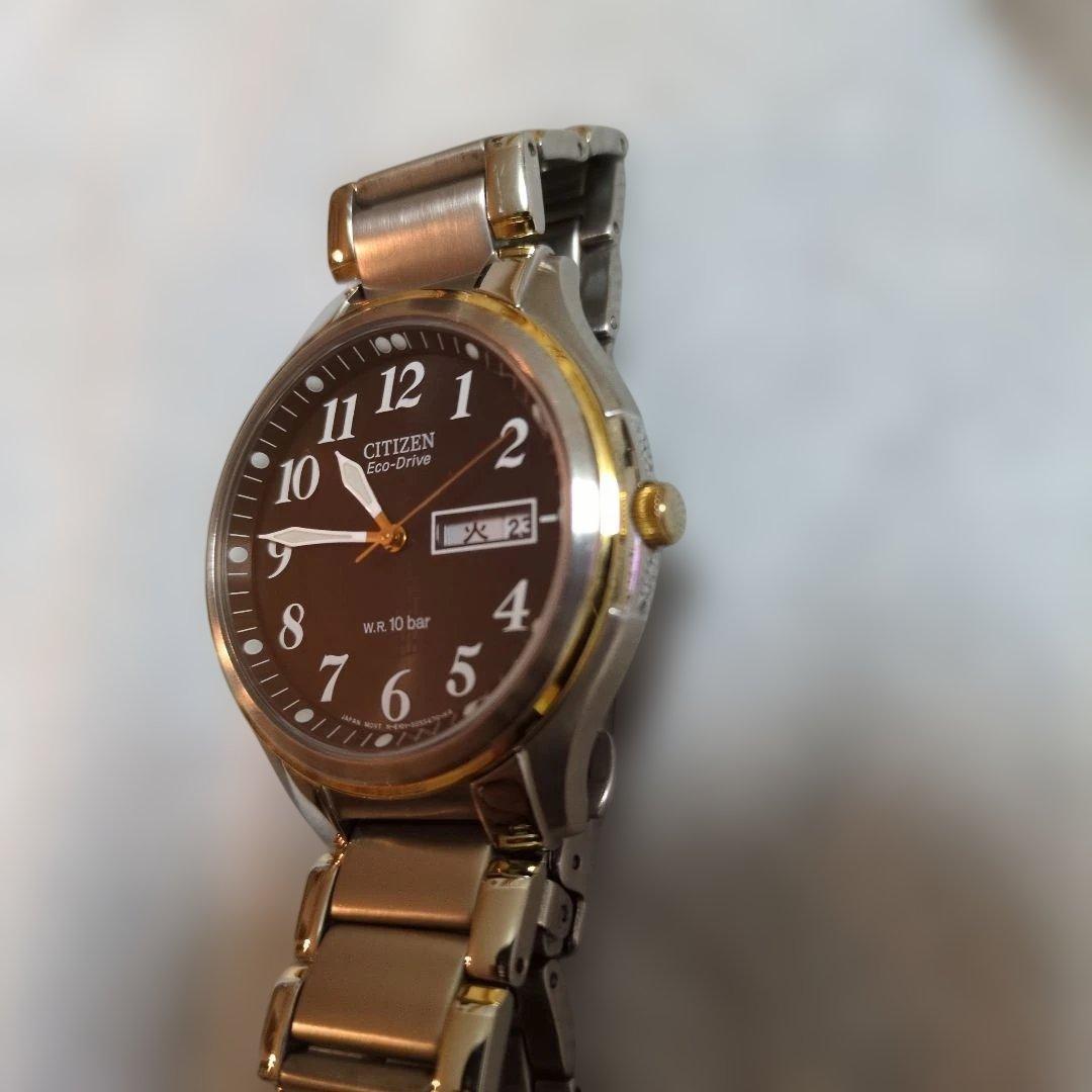 美品　稼働中　CITIZEN Eco-Drive デイデイト — image 4
