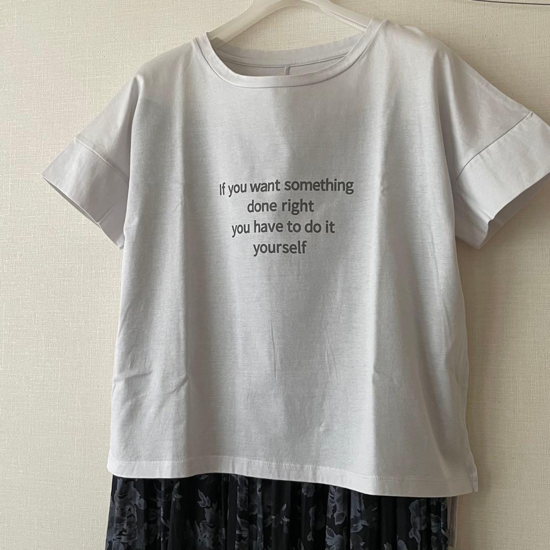 カットソー　半袖Tシャツ/コットンTシャツ　【美品です】 — image 2