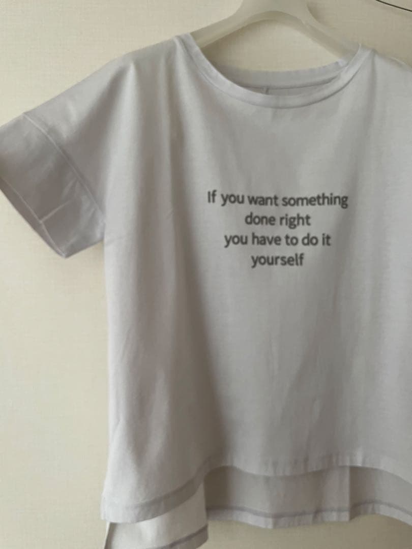 カットソー　半袖Tシャツ/コットンTシャツ　【美品です】 — image 3