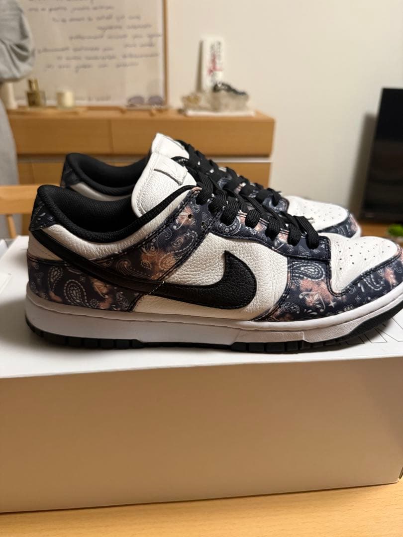 NIKE By You Dunk Low ペイズリー 28.5 — image 3