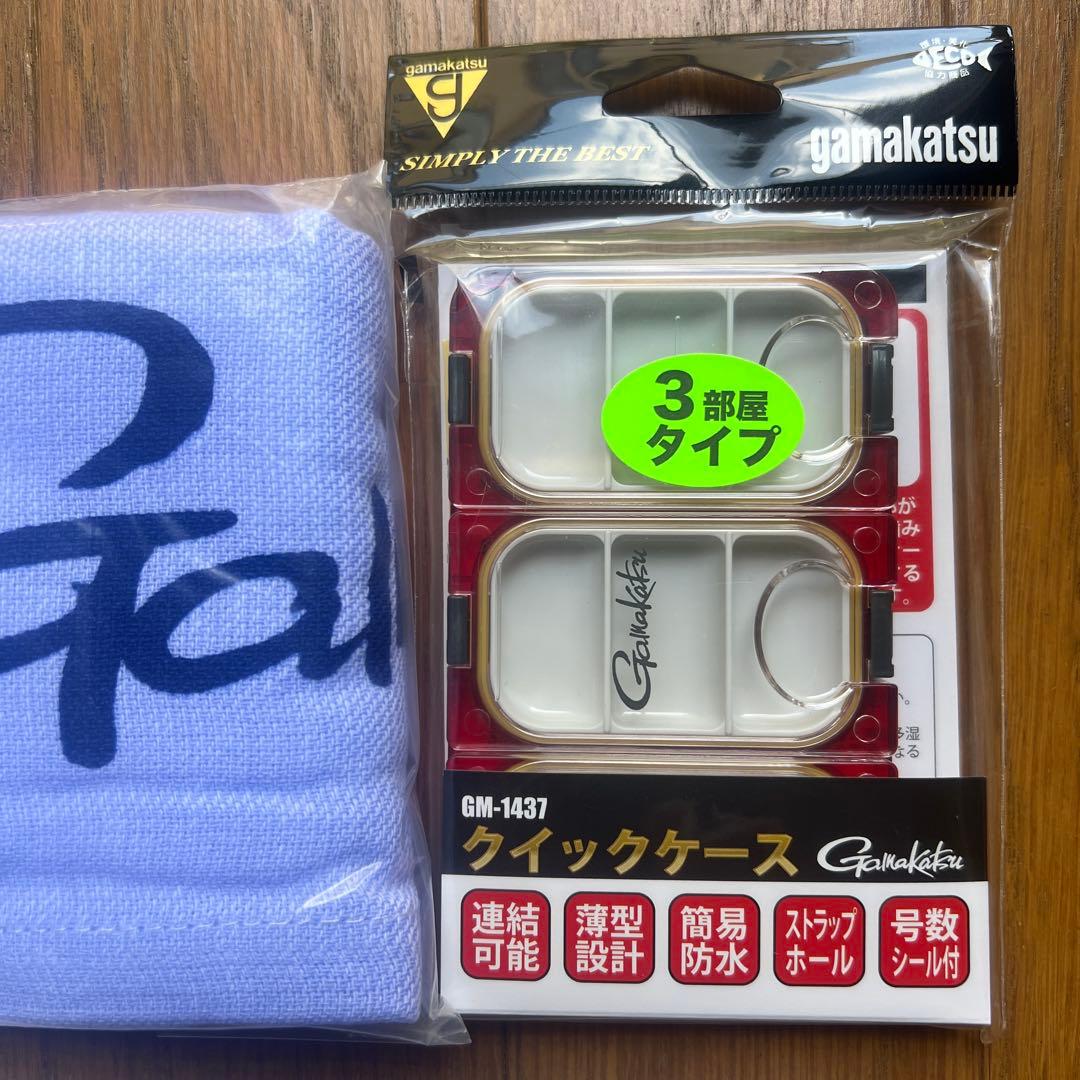 Gamakatsu 釣り用プライヤー クイックケース タオル セット — image 4