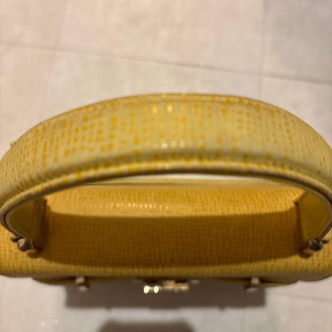 クレージュ ハンドバッグ フォーマル レザー ゴールド金具 — image 5