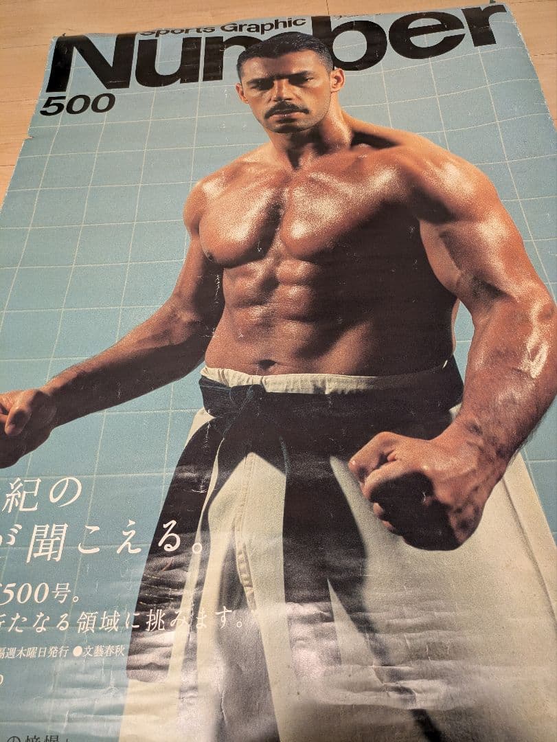 アンディフグ　Sports Graphic Number 500 ポスター — image 3