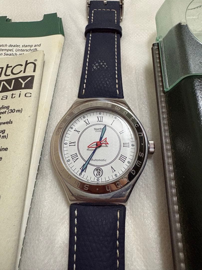 【美品/激レア】スウォッチ アイロニー オートマチック 箱付 Swatch — image 4