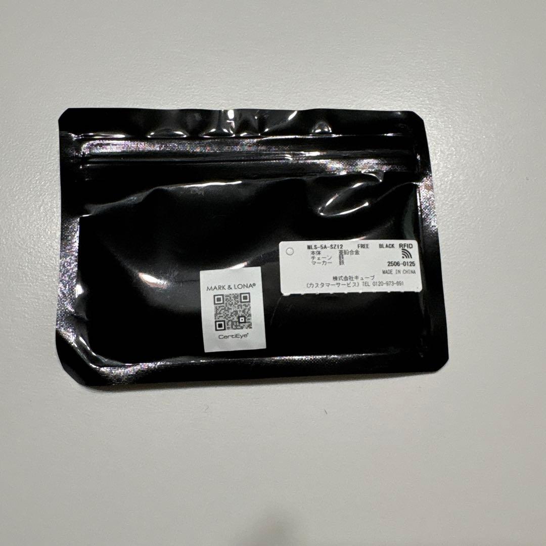 新品 ★ 2025 MARK&LONA マーカー付き フォーク マーク&ロナ 黒 — image 2