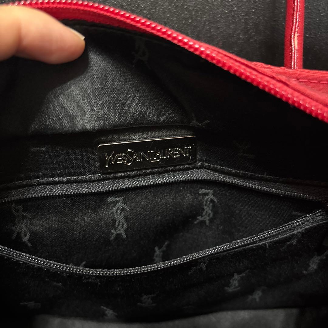 【美品】Yves Saint Laurent イヴ・サンローラン ハンドバッグ — image 4