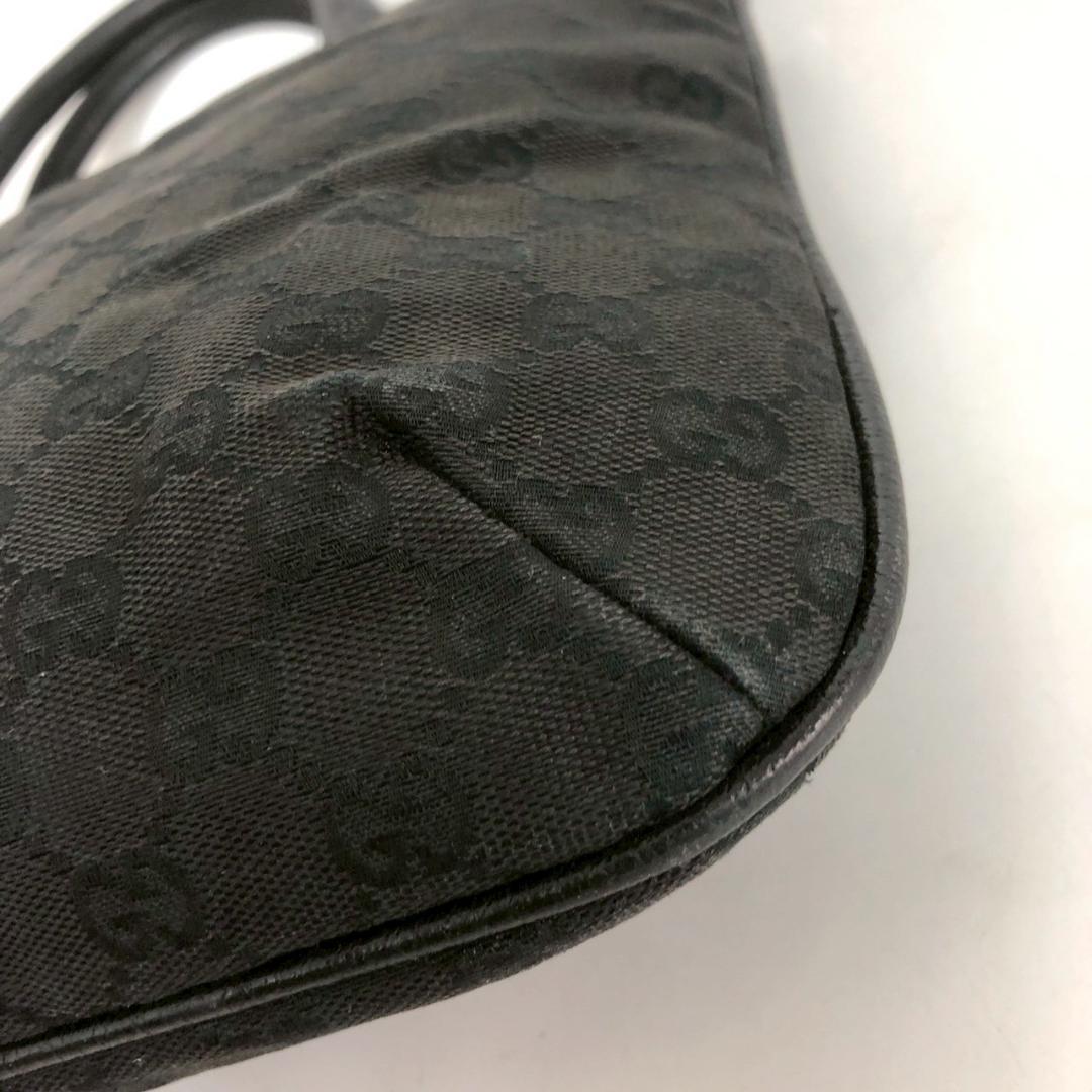 GUCCI グッチ GGキャンバス ハンドバッグ ブラック レディース ブランド — image 4