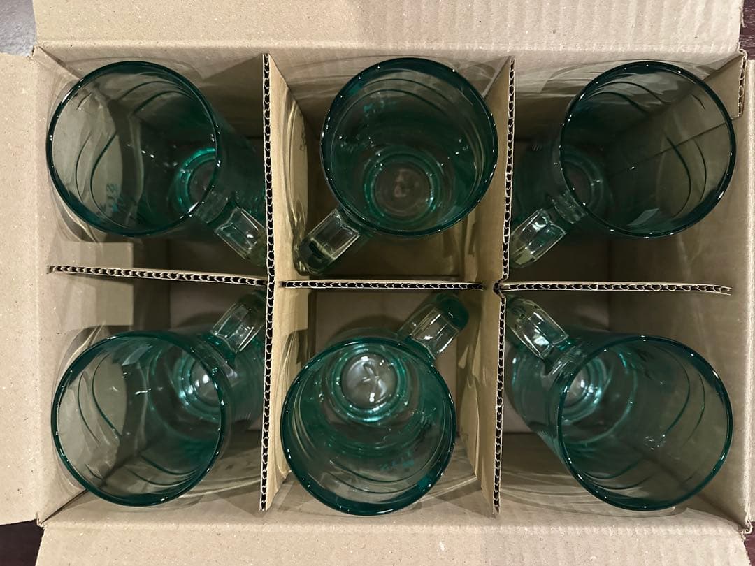 新品・未使用　SUI 翠ジンソーダメガジョッキ700ml✖️6個セット — image 2