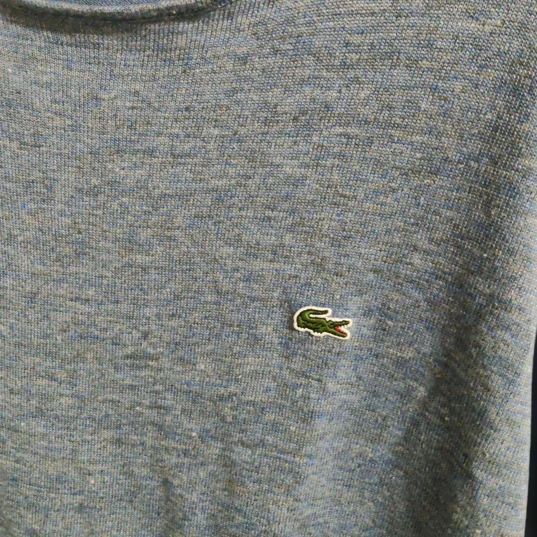 LACOSTE 半袖 ニット Tシャツトップス 38サイズ — image 2