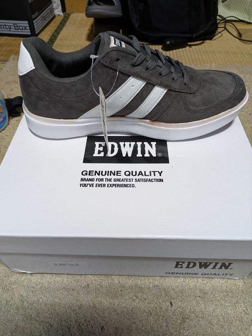 EDWIN スニーカー グレー — image 3