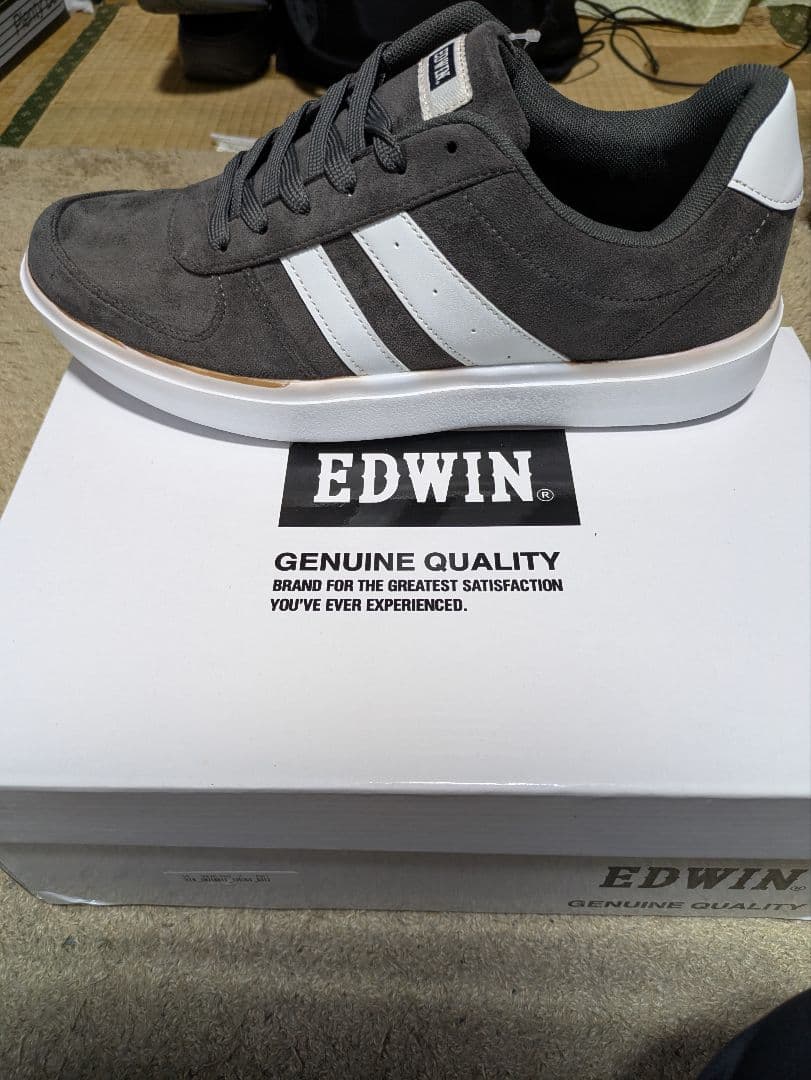 EDWIN スニーカー グレー — image 4