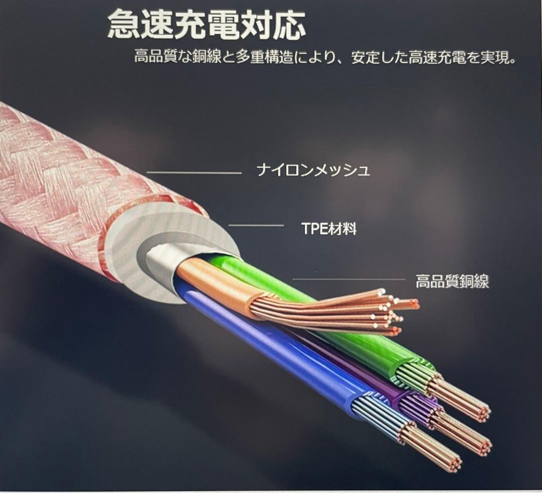 充電ケーブル3セット（1m.2m.3m）Android用 — image 5