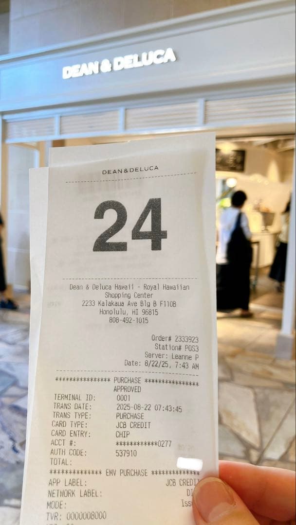 DEAN&DELUCA ロイヤルハワイアンセンターリニューアル限定品　Sサイズ — image 4