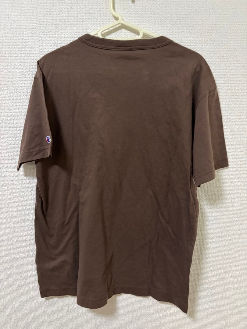 Champion/チャンピオン ワンポイント刺繍 無地Tシャツ タグ付き — image 4