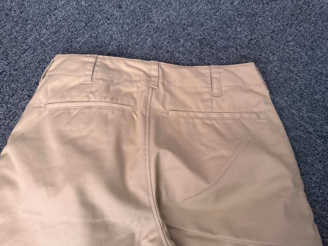 ベージュ スリムフィットパンツ S 股下78cm 最後の1着 — image 3