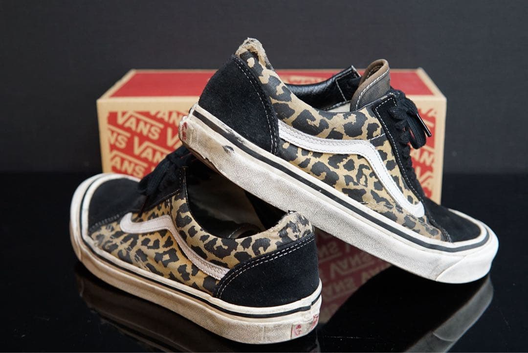 VANS Old Skool レオパード柄 28.5㎝　スニーカー　アナハイム — image 2