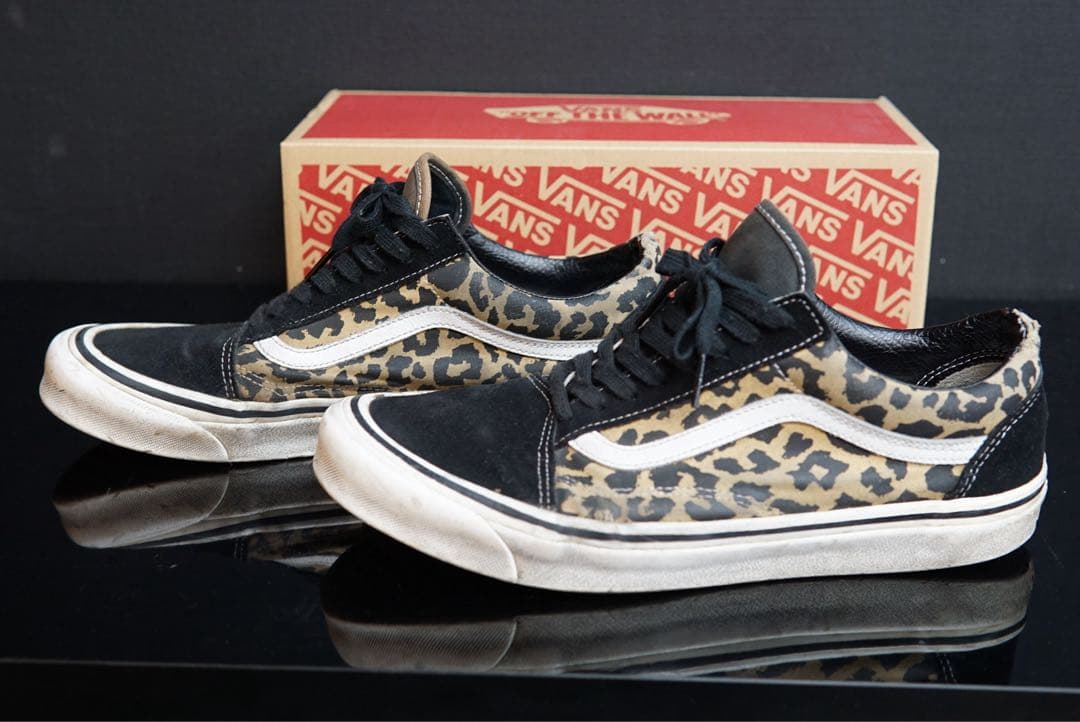 VANS Old Skool レオパード柄 28.5㎝　スニーカー　アナハイム — image 5