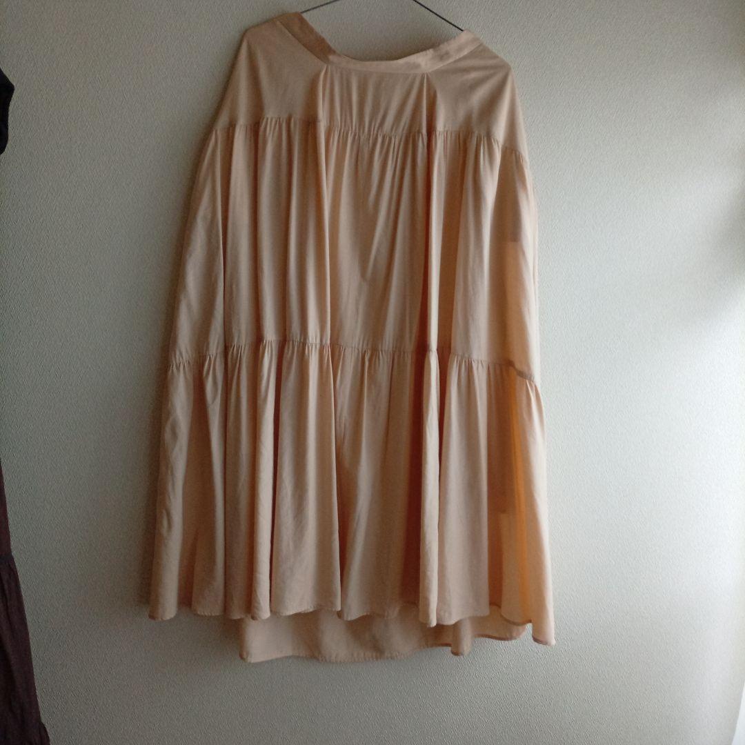 CLANE CURVE LINE TIERED SKIRT -定価￥22,000 — image 5