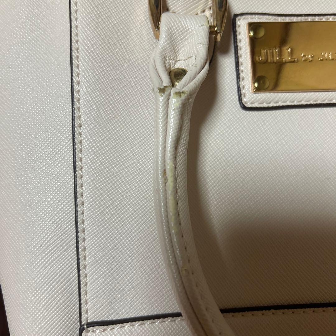 JILL BY JILLSTUART 2way ハンドバッグ ホワイト — image 4