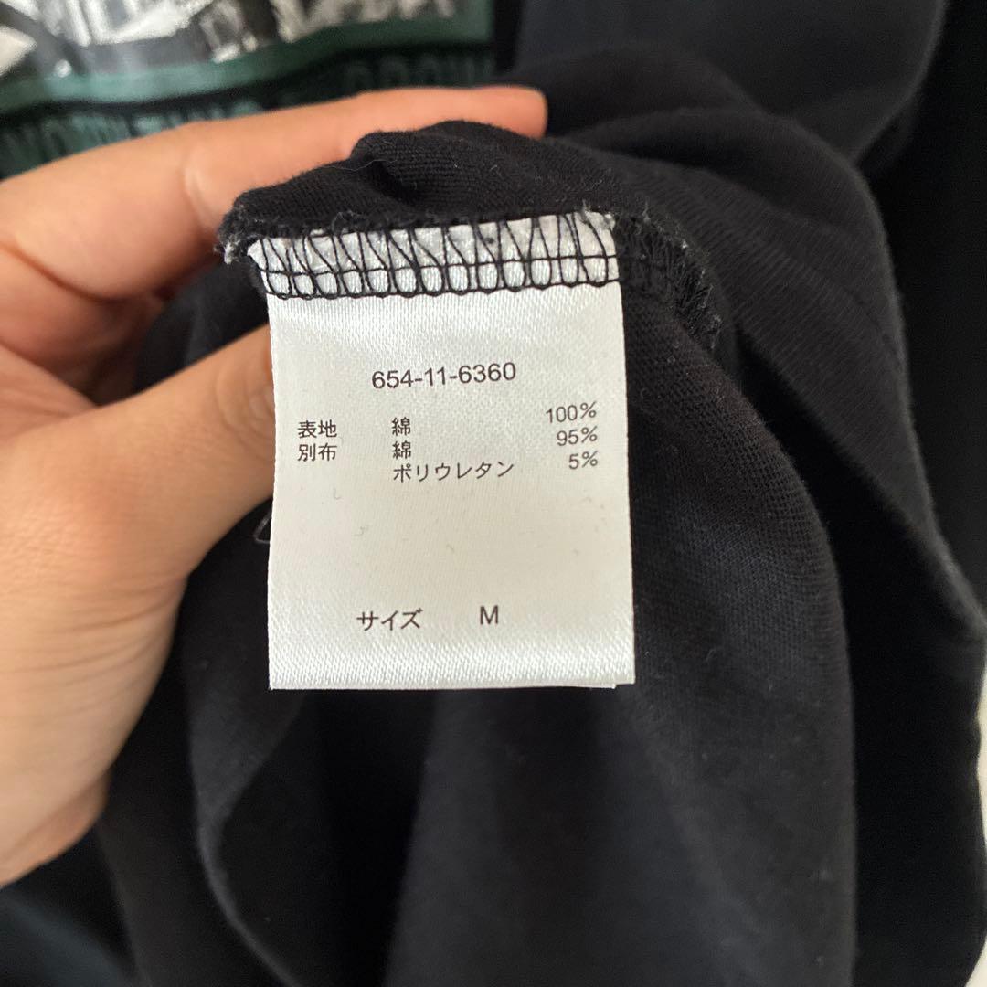 COLZA 長袖Tシャツ ブラック M ロンT — image 4