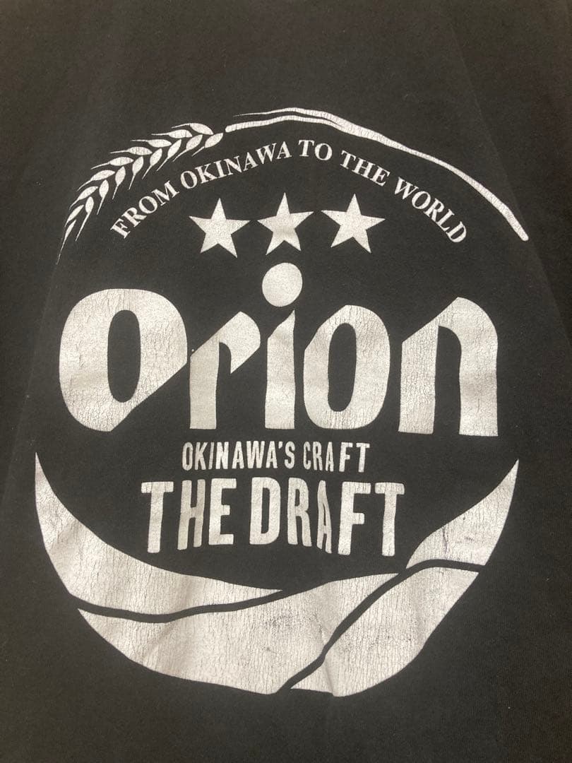 オリオンビール　Tシャツヴィンテージ風　 ブラック Lサイズ — image 2