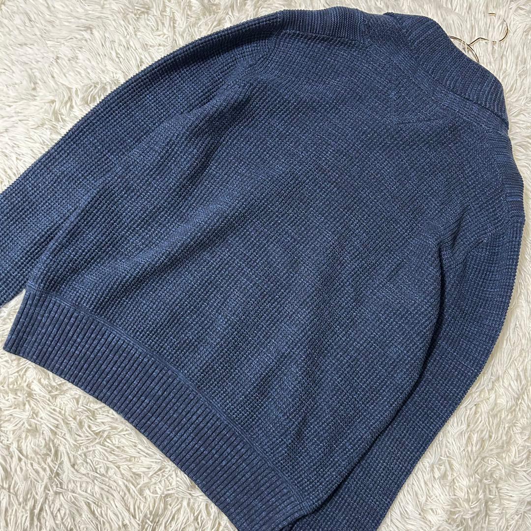 HILFIGER DENIM Vネックニットセーター ブルー L — image 2