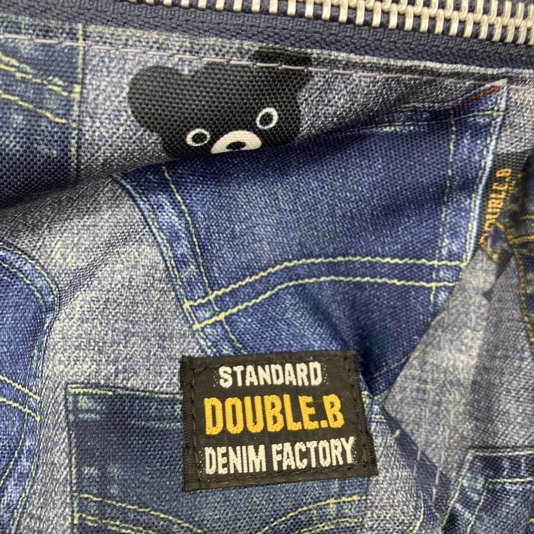 DOUBLE.B デニム柄リュック — image 2