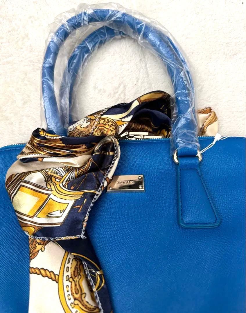 DURAS ハンドバッグ ブルー 新品 — image 2