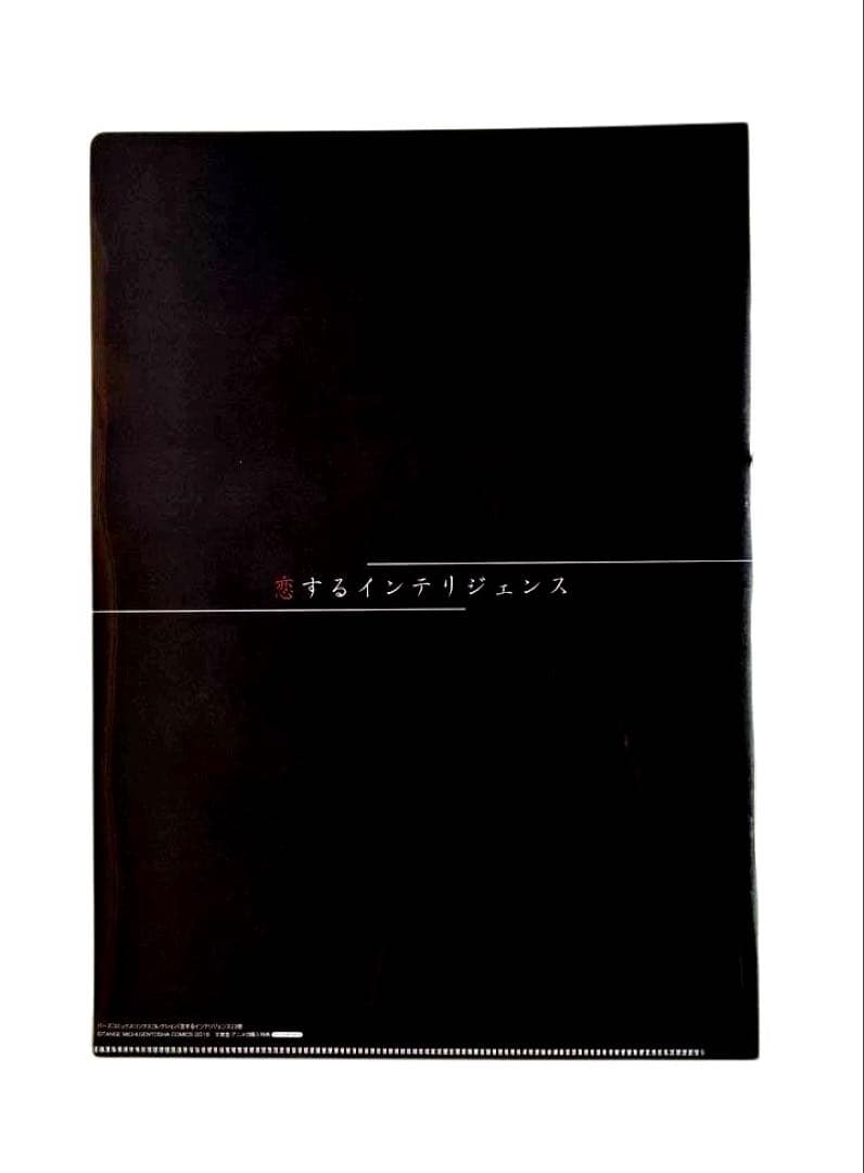 【恋するインテリジェンス♦︎丹下道】BL/ボーイズラブ「A4クリアファイル」 — image 2