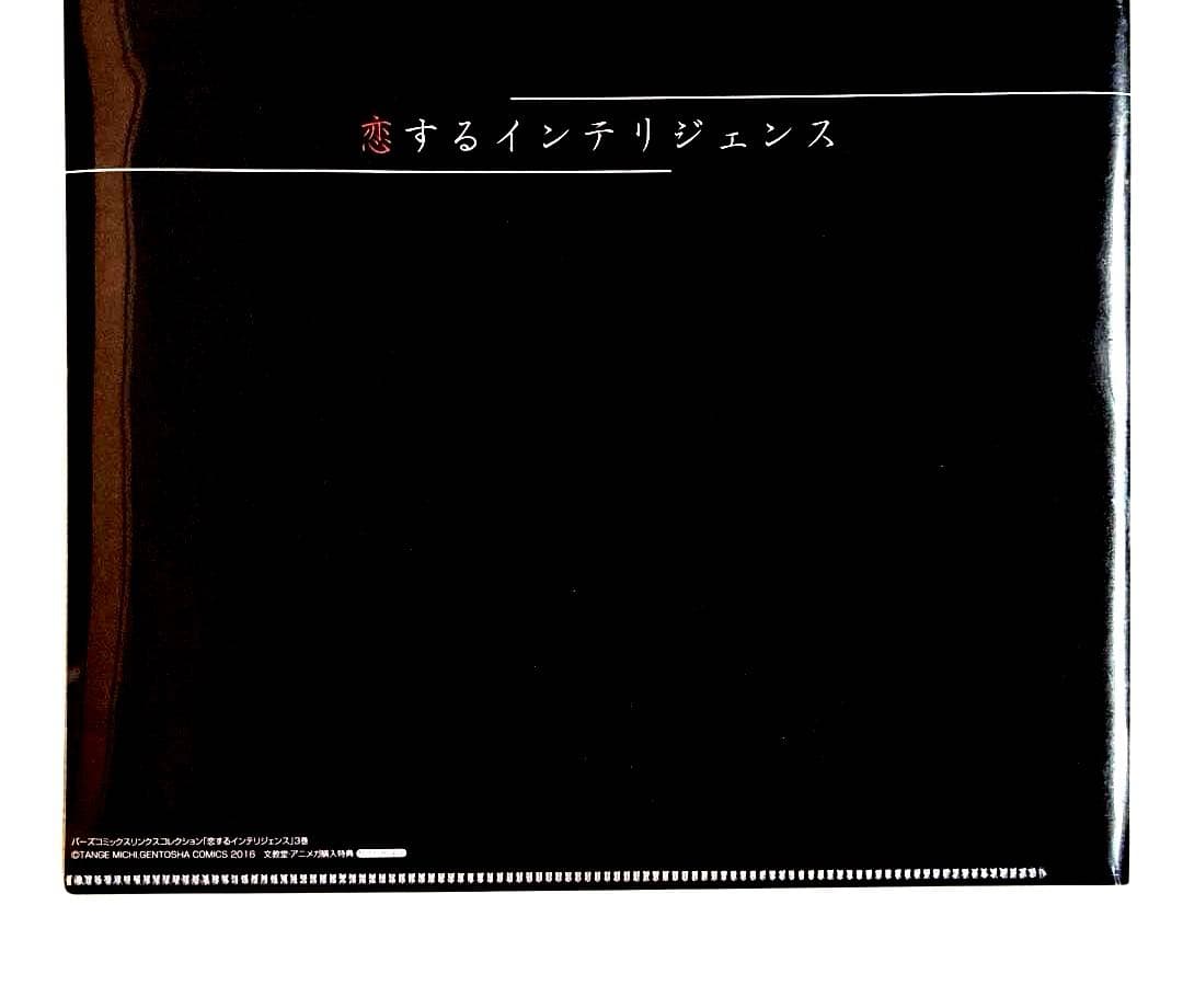 【恋するインテリジェンス♦︎丹下道】BL/ボーイズラブ「A4クリアファイル」 — image 5