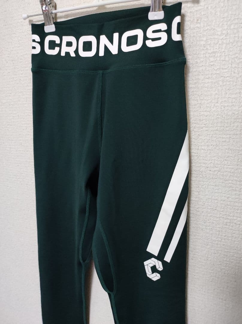 CRONOS レギンス スパッツ グリーン — image 2