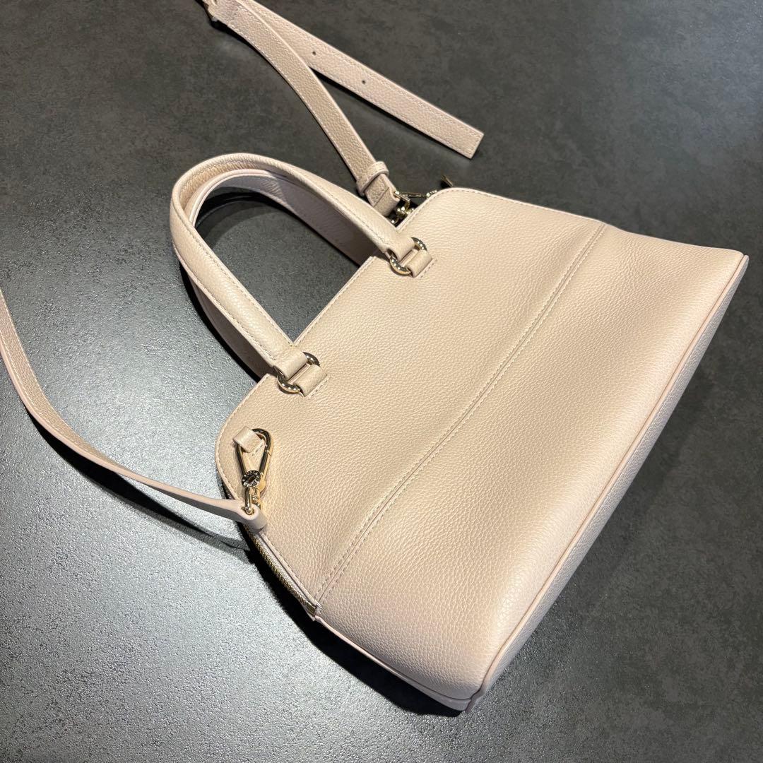 FURLA 2way ハンドバッグ ショルダー ベージュ — image 4