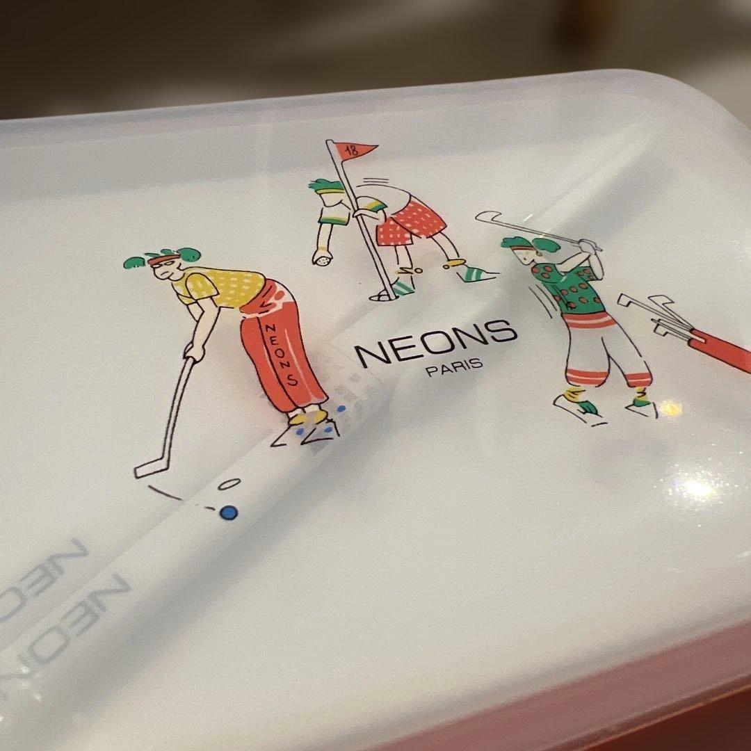 NEONS PARIS 弁当箱 ゴルフ柄 — image 3