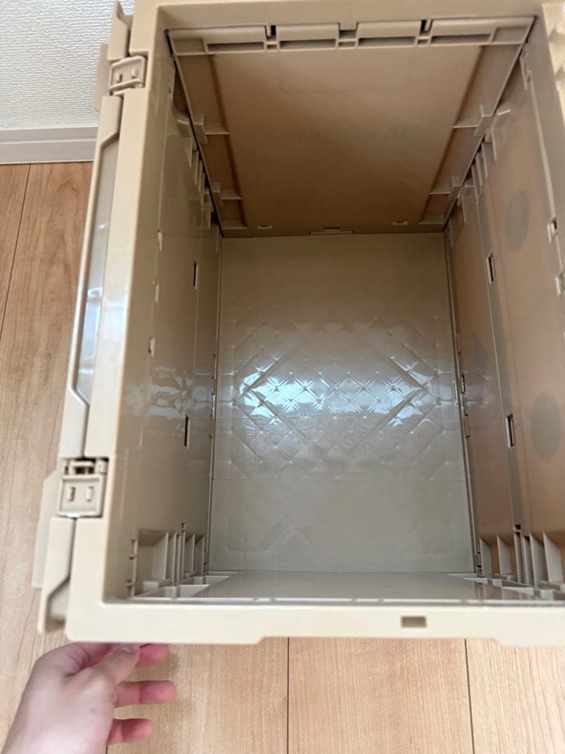 トラスコ中山 ダンボー 薄型折りたたみコンテナ 20L フタ付 — image 2
