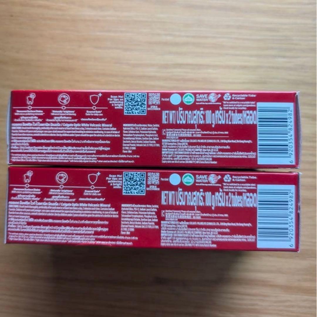 Colgate Optic White 100g×2本 — image 2