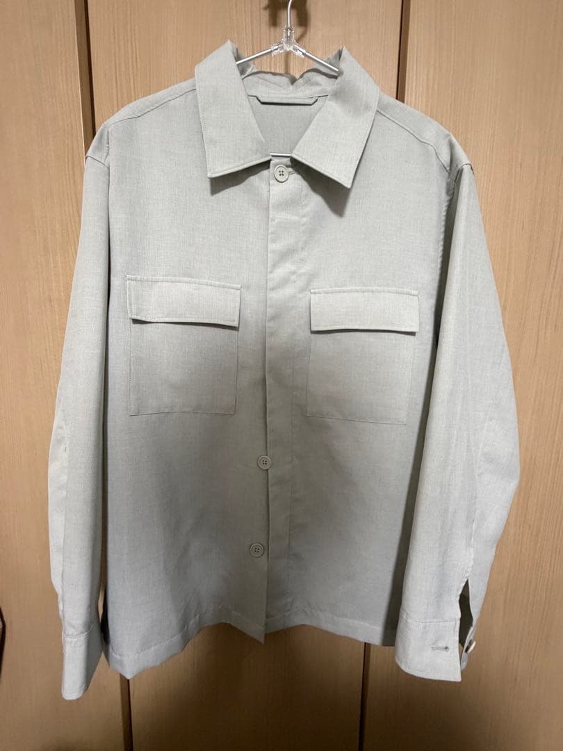 GU ドライイージーケアCPOシャツ[長袖]SW 03 GRAY — image 4
