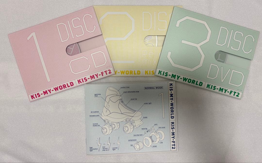 Kis-My-Ft2 KIS-MY-WORLD 4th Album — image 2