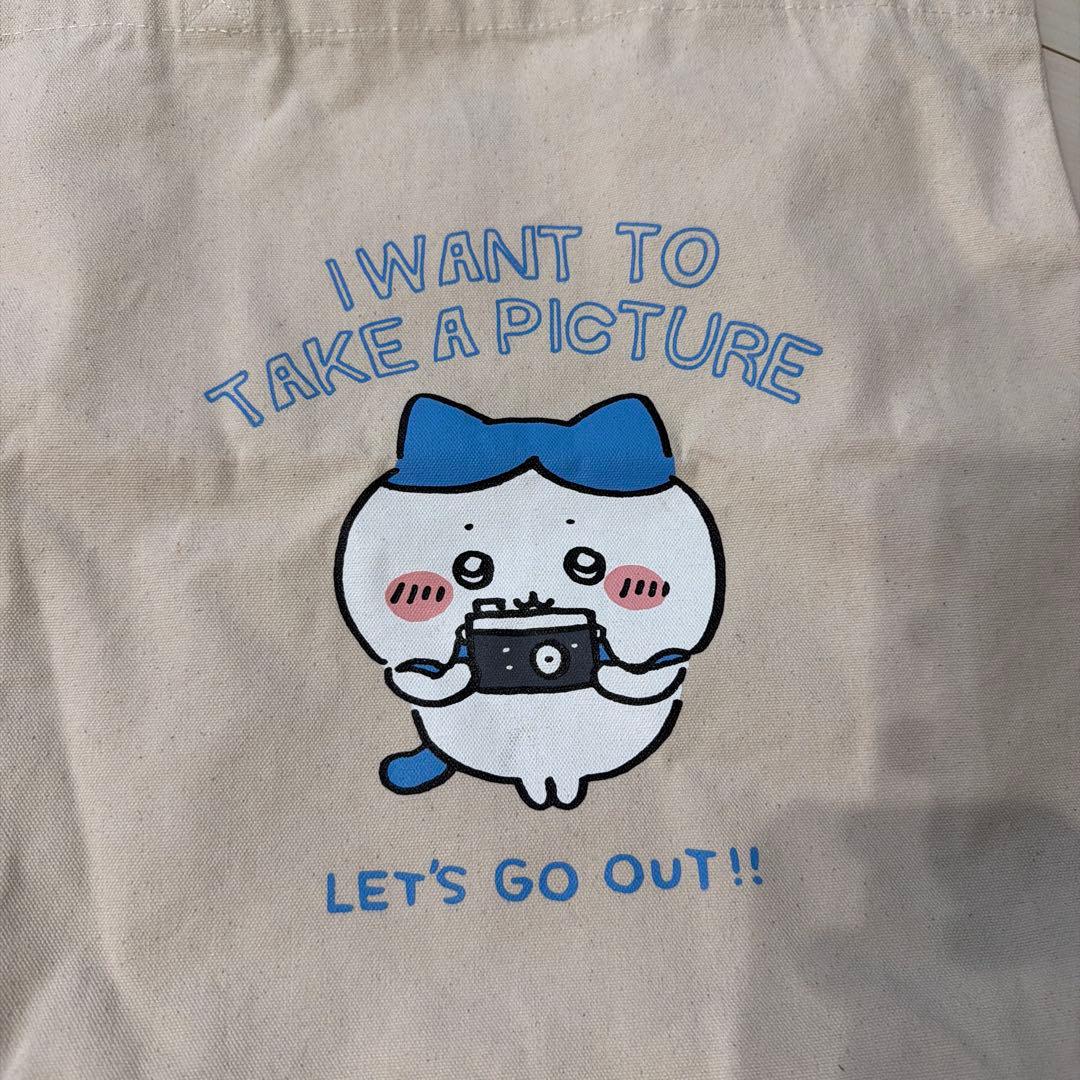 ちいかわ　ハチワレ　カメラ　トートバッグ — image 2