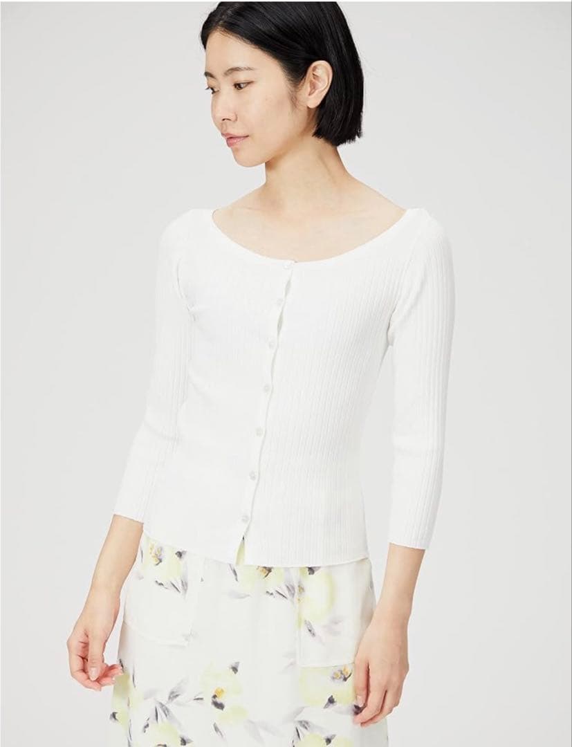 ♡FRAY I.D フレイアイディー 2wayボートネックリブニット♡ — image 5