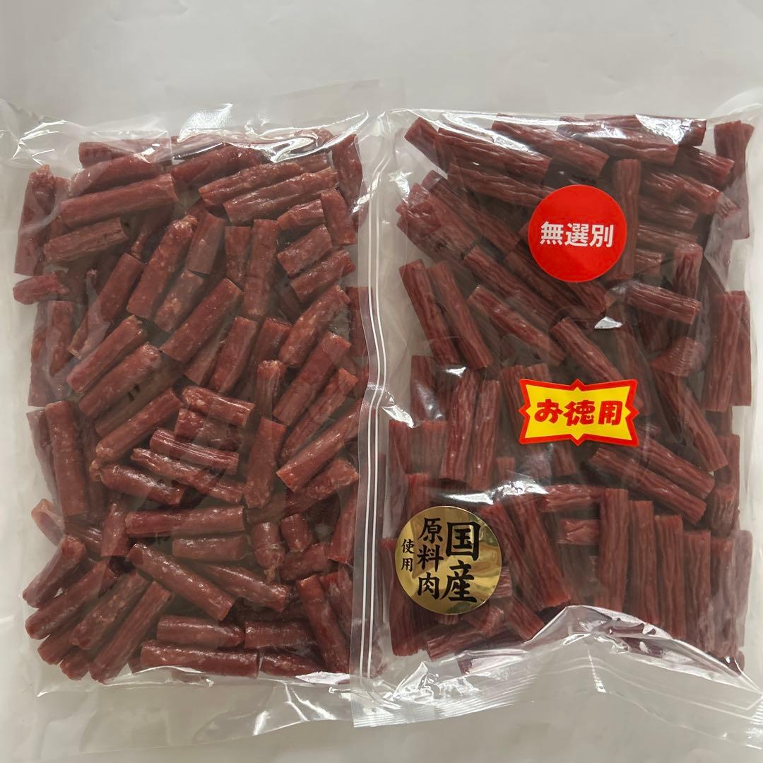 最安値　大人気‼️宮内ハムのドライソーセージ500g風味堂のお徳用カルパス500g — image 2