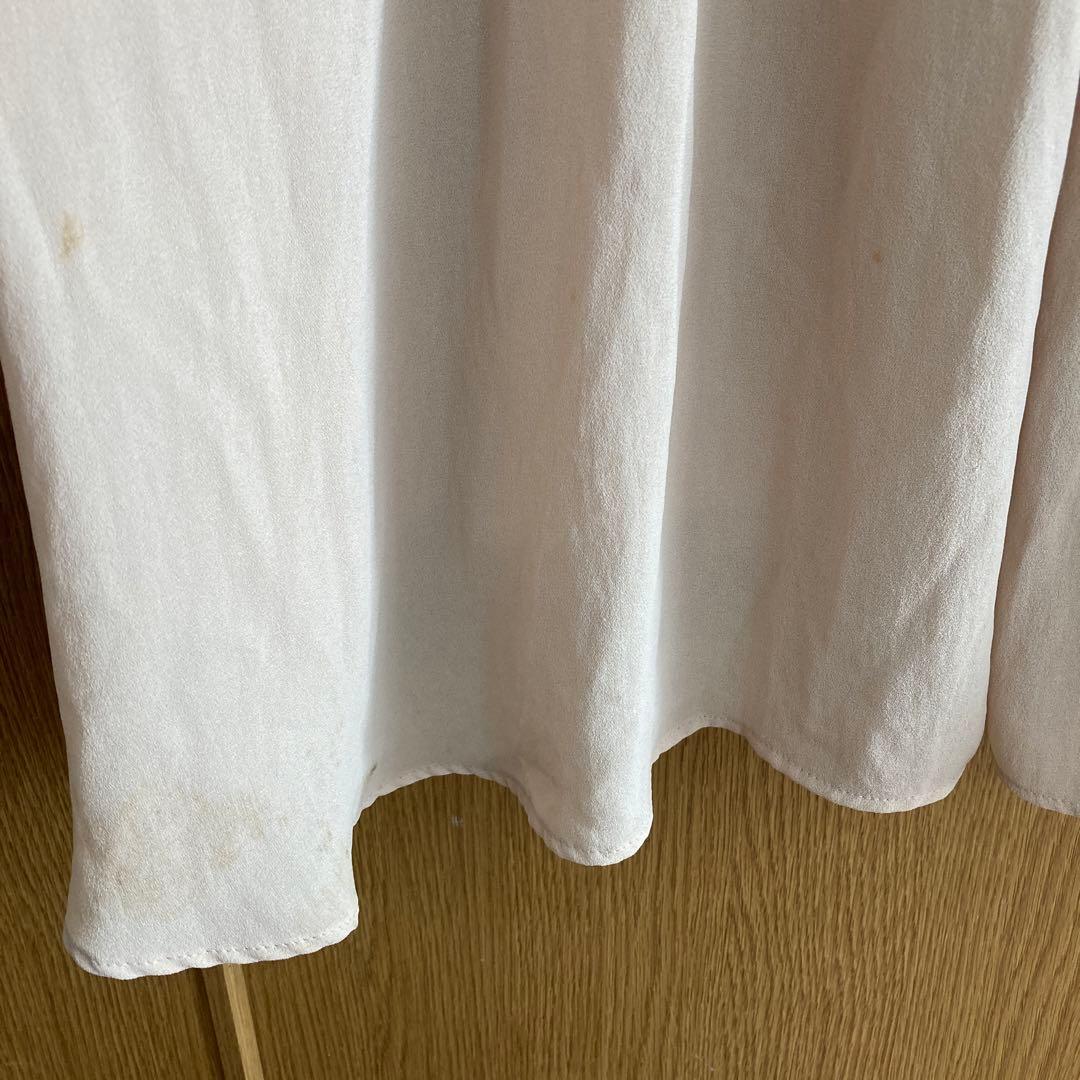 ノースリ　ロングワンピース　ピンクベージュ — image 4