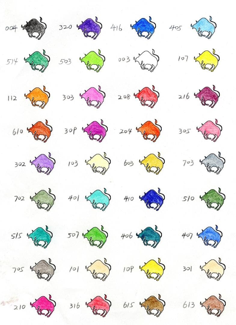 Buffalo水彩色鉛筆 36色 セット — image 5
