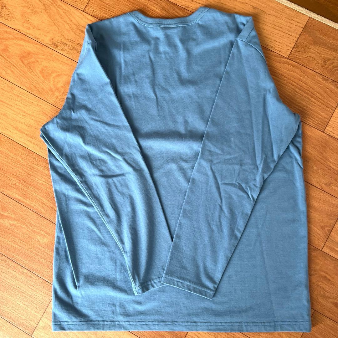 New Balance シューワッペンロングスリーブTシャツ(ブルー)レディース — image 2