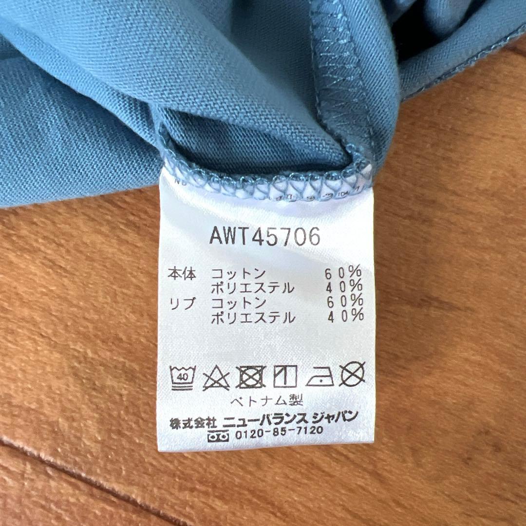 New Balance シューワッペンロングスリーブTシャツ(ブルー)レディース — image 5