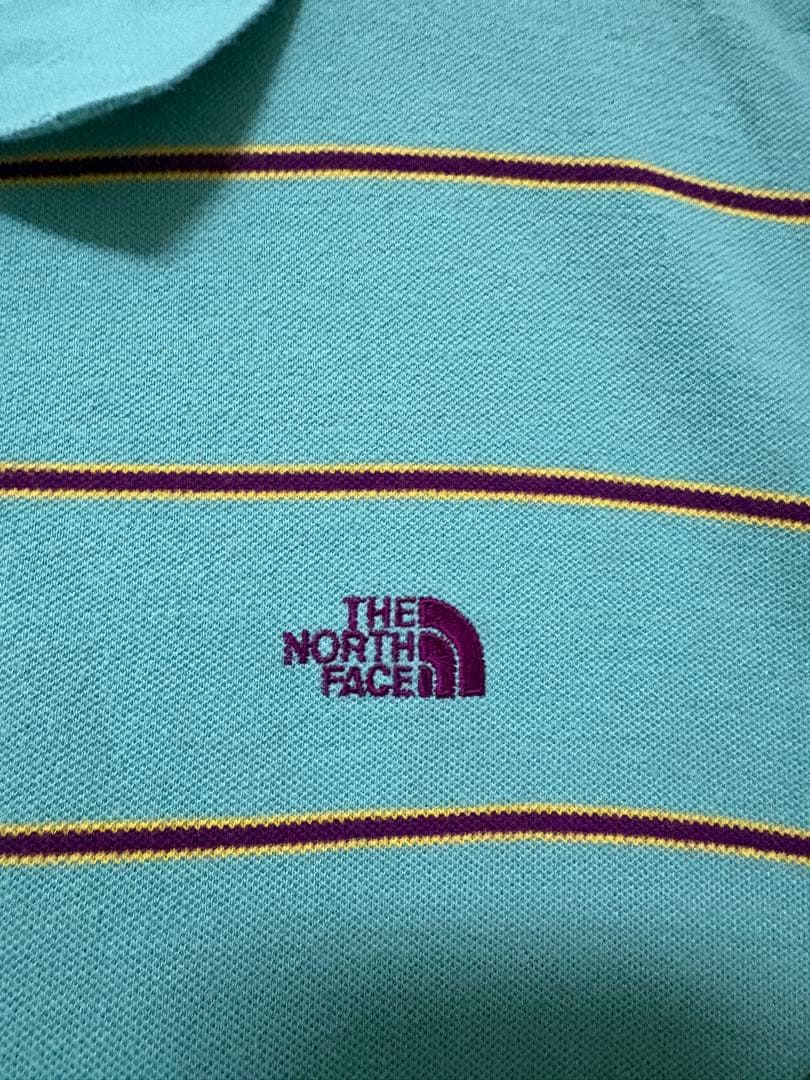 THE NORTH FACE ポロシャツ ボーダー Mサイズ — image 2