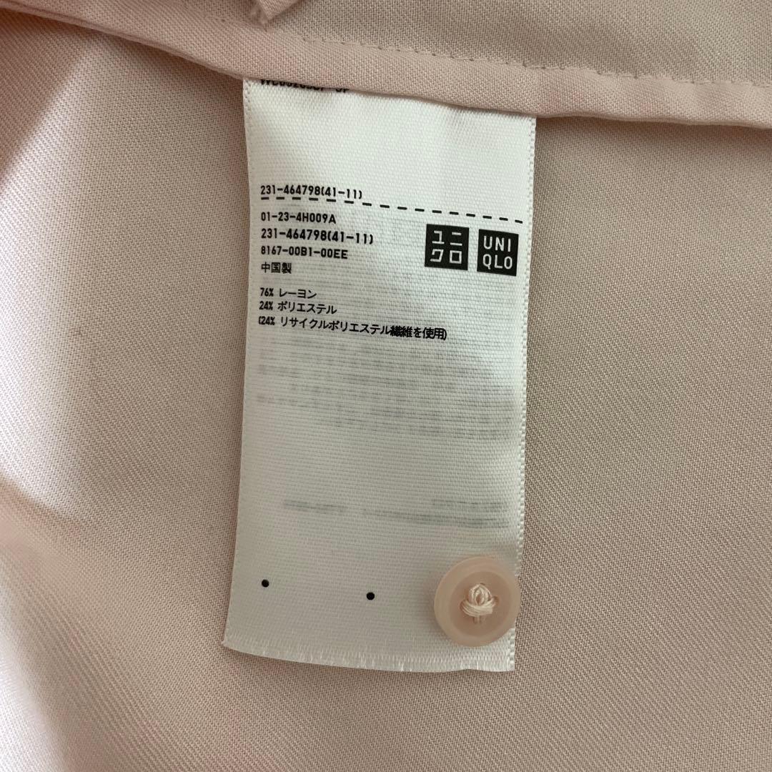 UNIQLO ピンク 長袖シャツ Lサイズ — image 4