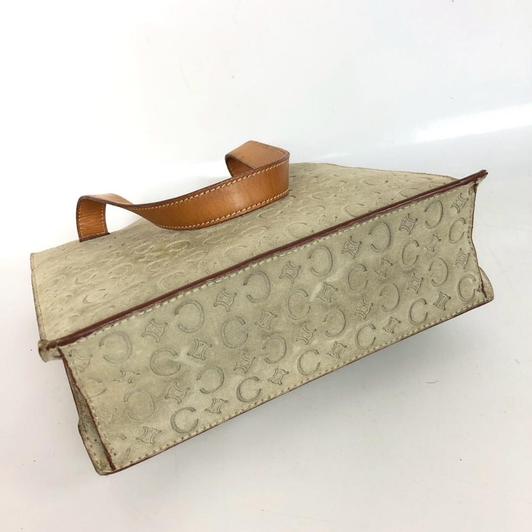 CELINE セリーヌ ハンドバッグ Cマカダム キャンバス レザー レディース — image 4